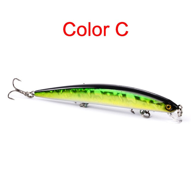 Floating Minnow Fishing Lures Hard Bait 12.5cm 13.5g