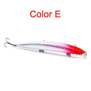 Floating Minnow Fishing Lures Hard Bait 12.5cm 13.5g