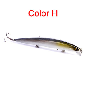 Floating Minnow Fishing Lures Hard Bait 12.5cm 13.5g